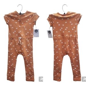 Nordstrom Baby Girl Romper by Focus Kids Orange Size 18 Months Play